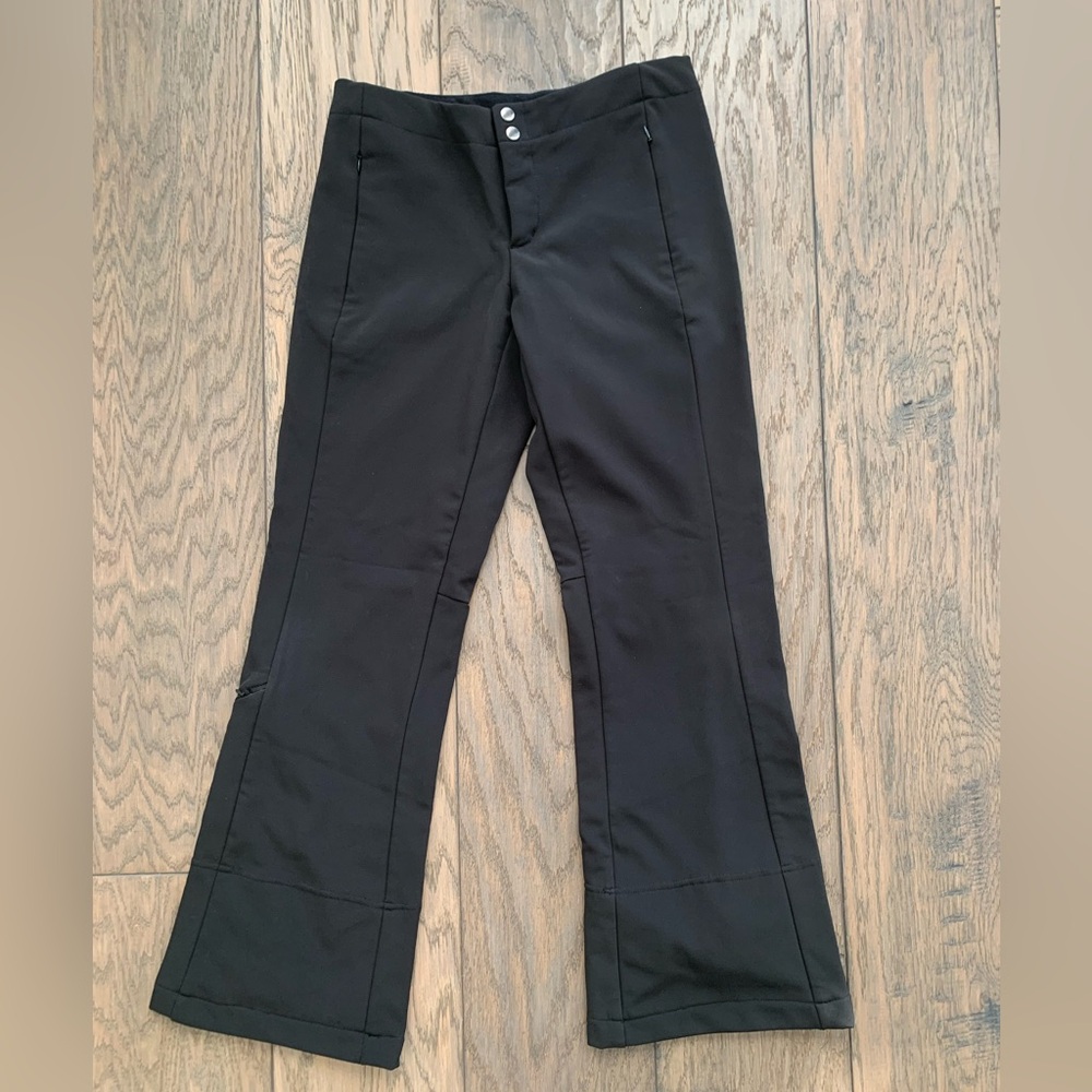 Snozu fleece lined flair leg pants